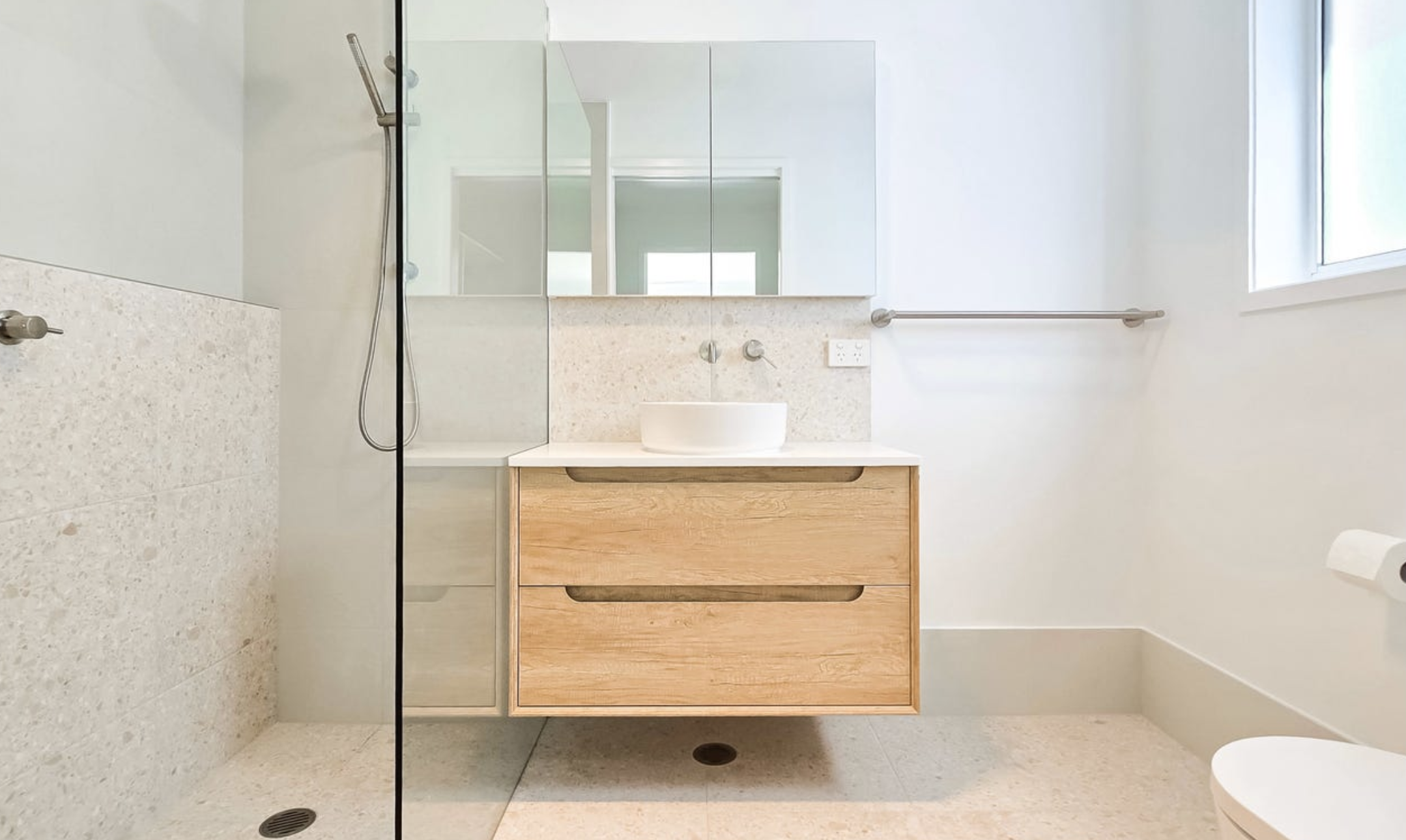 Ensuite bathroom with walk-in shower